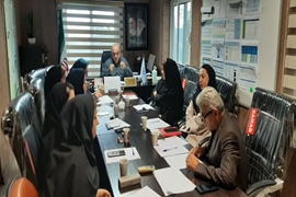 نشست و ارزیابی شاخص های بهداشتی توسط کارشناسان بهداشت و ستادی شهرستان آستارا 